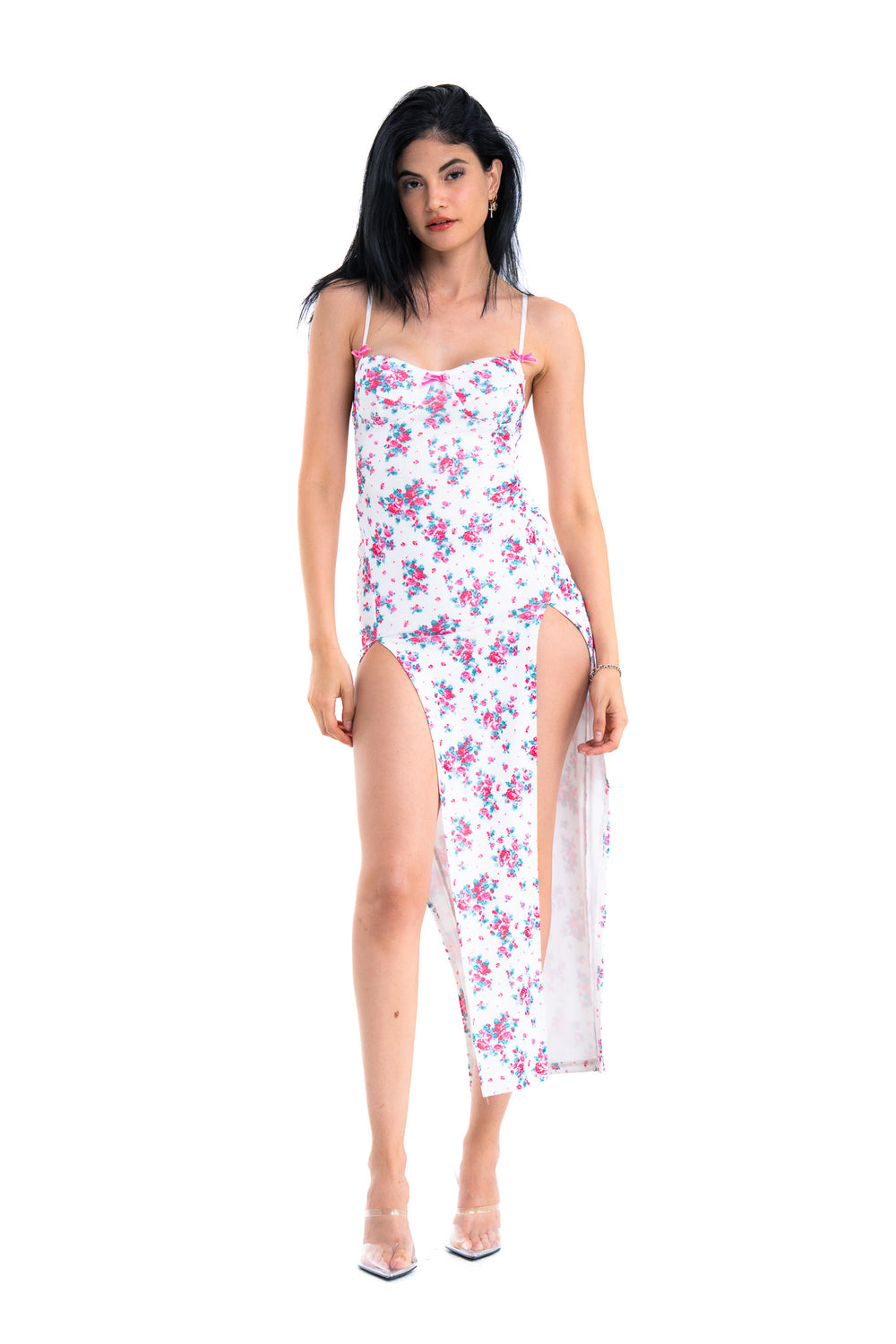 Emily High-Slit Maxi Dress