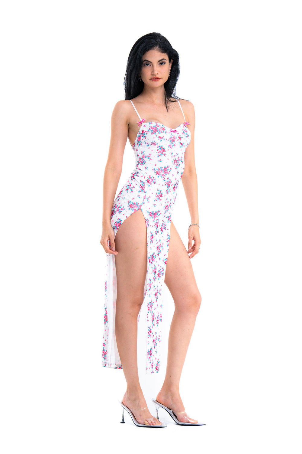 Emily High-Slit Maxi Dress