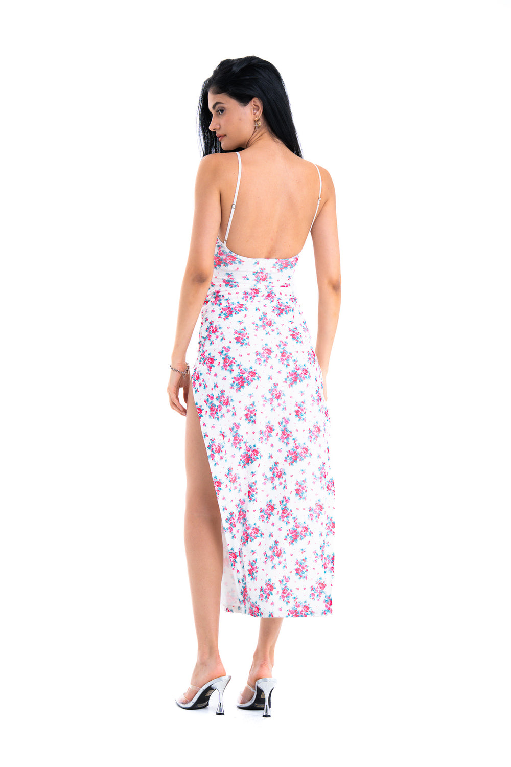 Emily High-Slit Maxi Dress