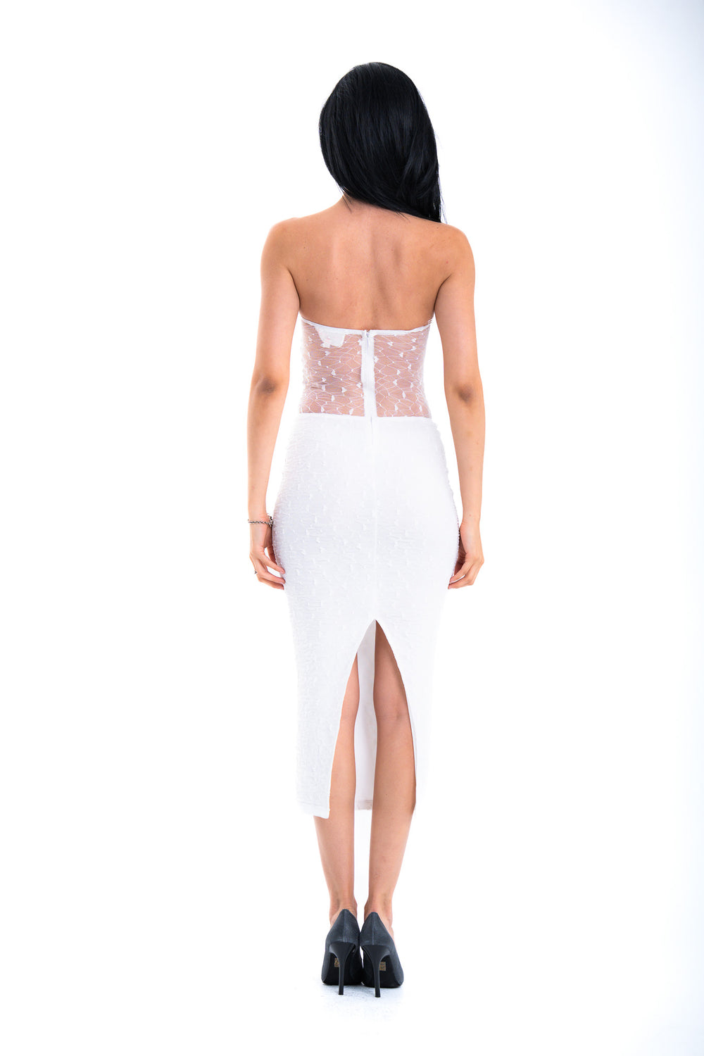 Cleo Lace Midi Dress