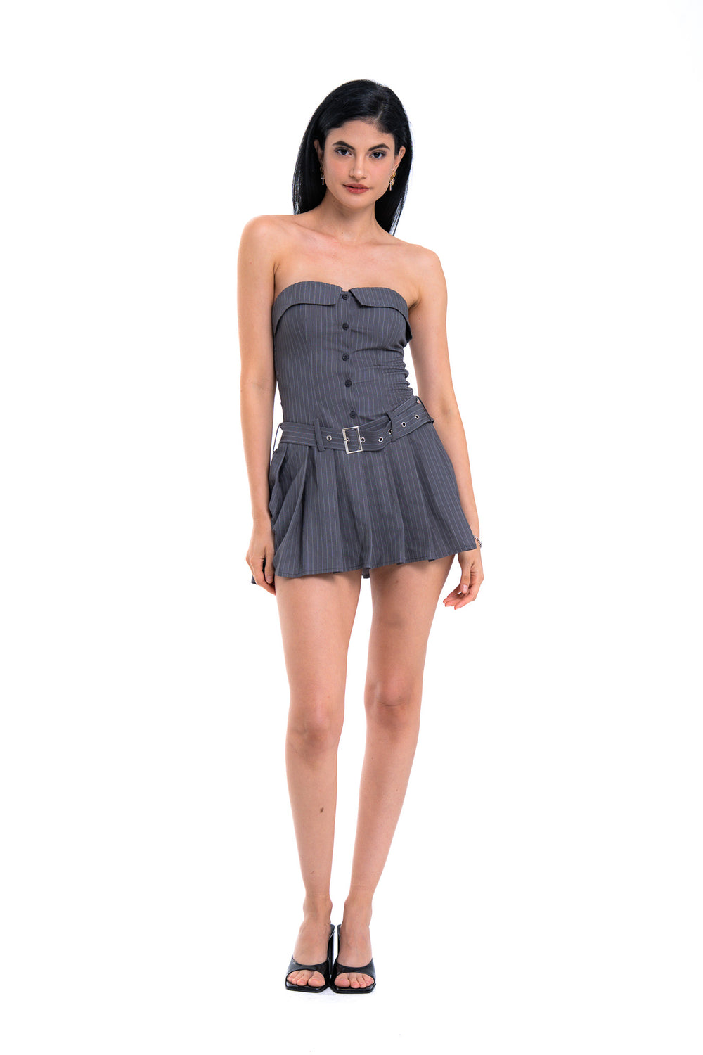 Boss Babe Strapless Blazer Dress